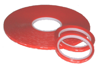 1/4" Wide Transparent Tape - .020" Thick | eShowerDoor